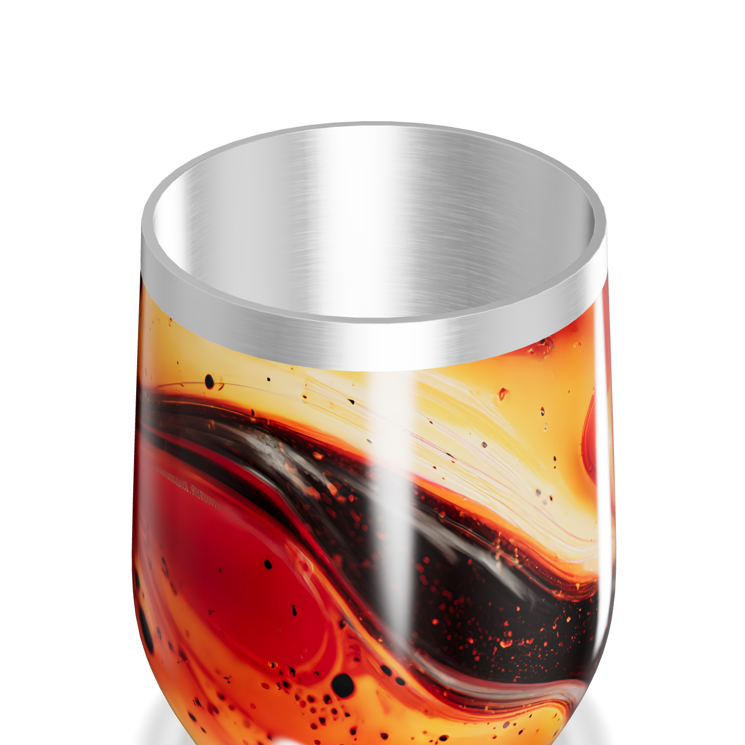 Copo Térmico Slim - Estampa Abstrata Multicolorida