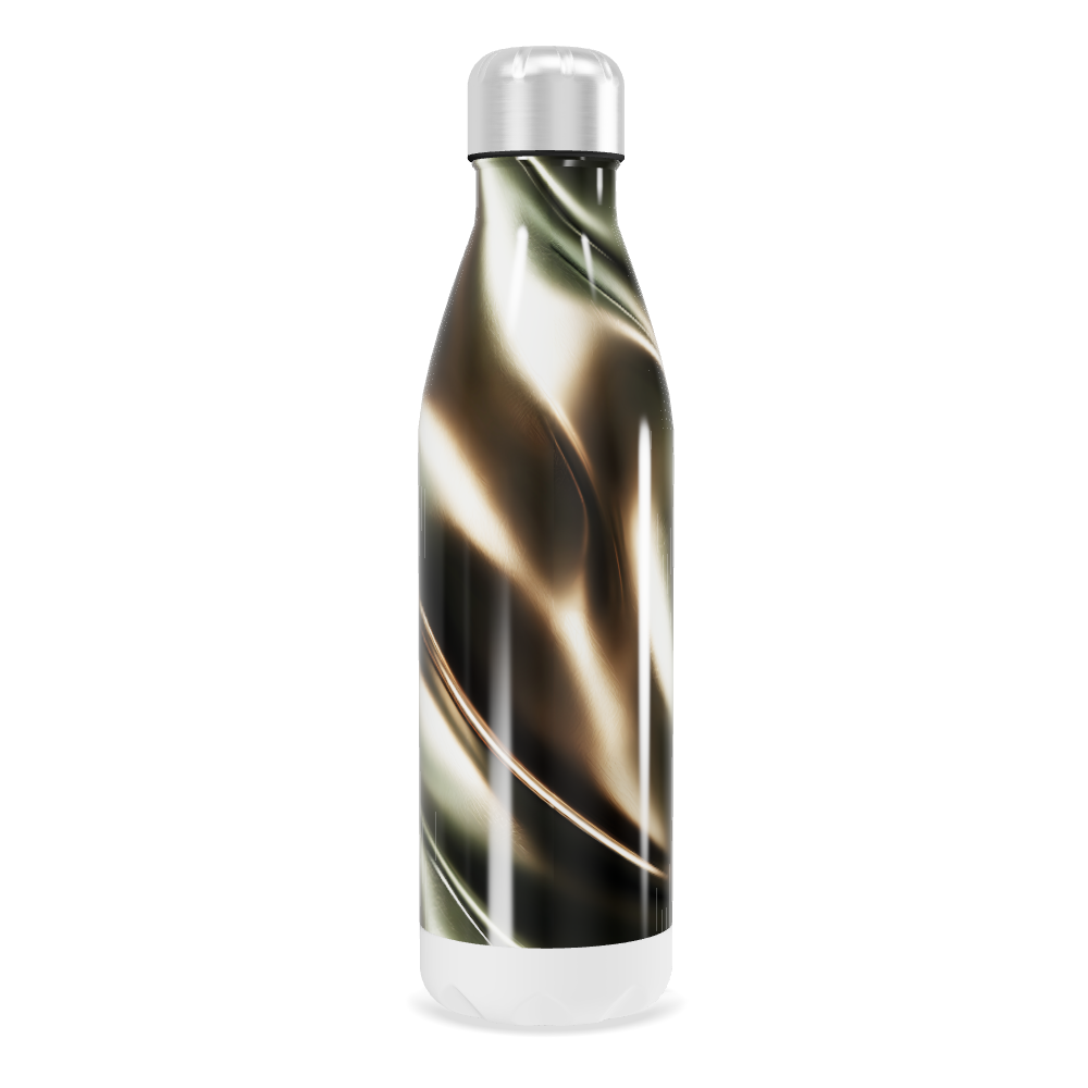 Garrafa Inox - Estampa Metalizada