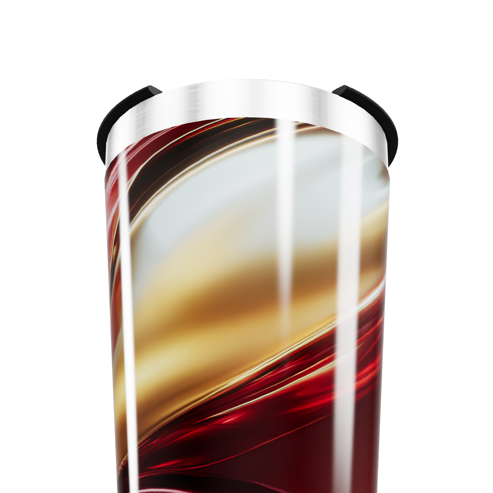 Copo Térmico - Estampa Abstrata Colorida