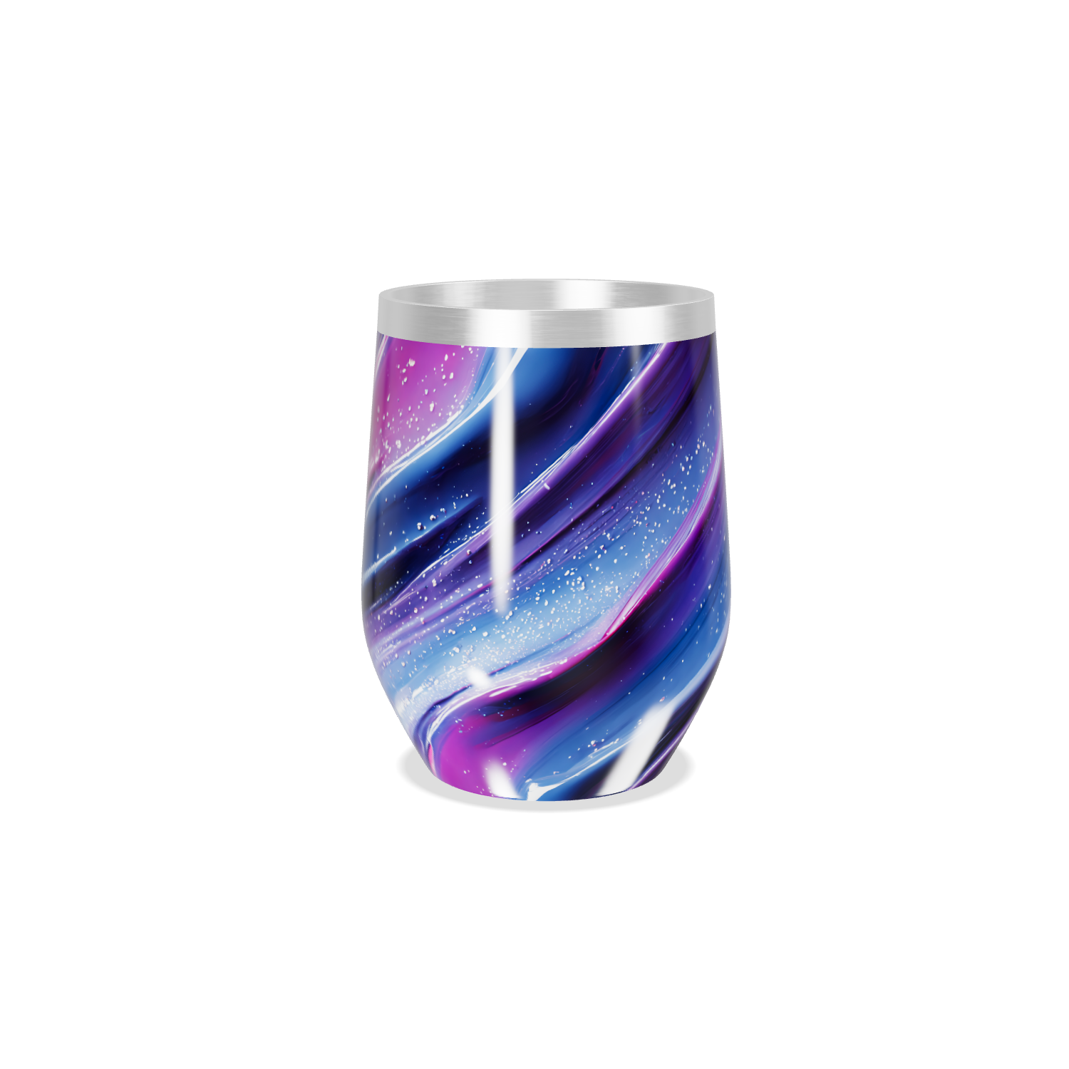 Copo Térmico Slim - Aço Inox Galáxia