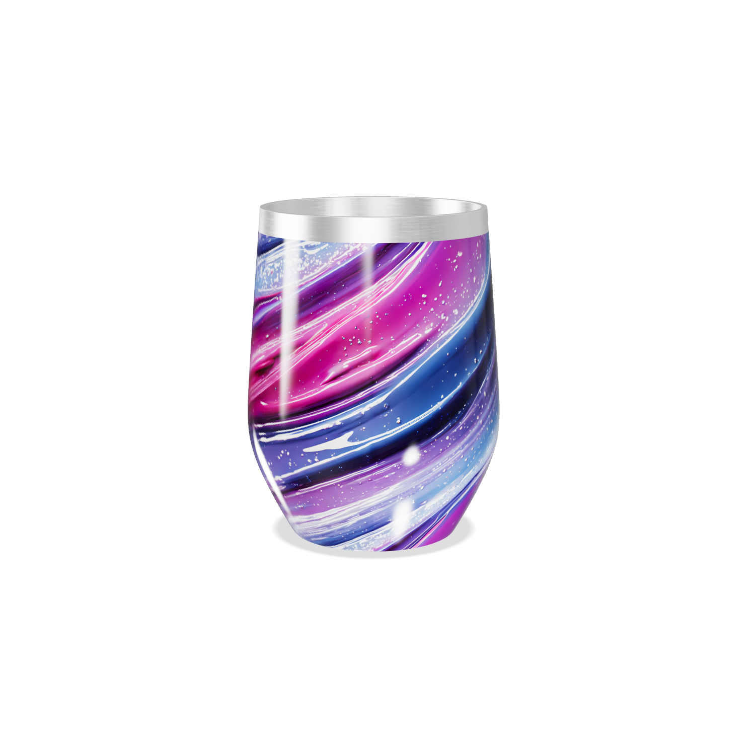 Copo Térmico Slim - Aço Inox Galáxia