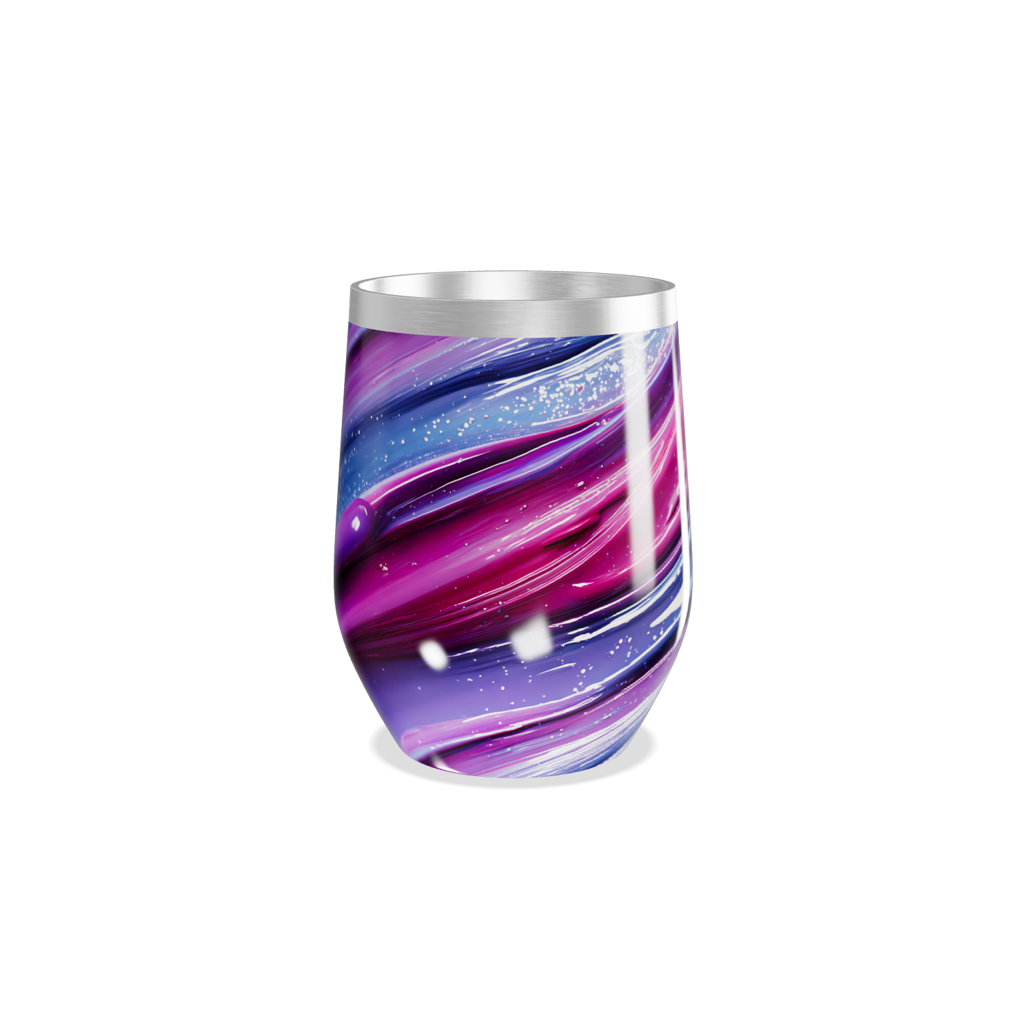 Copo Térmico Slim - Aço Inox Galáxia