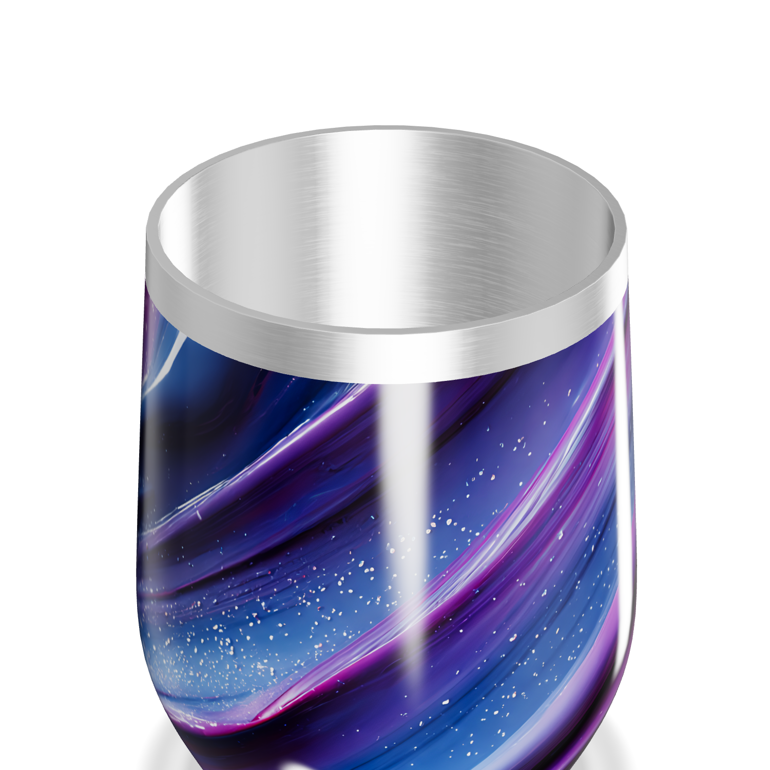 Copo Térmico Slim - Aço Inox Galáxia