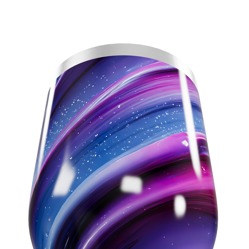 Copo Térmico Slim - Aço Inox Galáxia