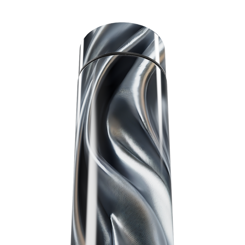 Garrafa Térmica Touch Preto e Prata com Display