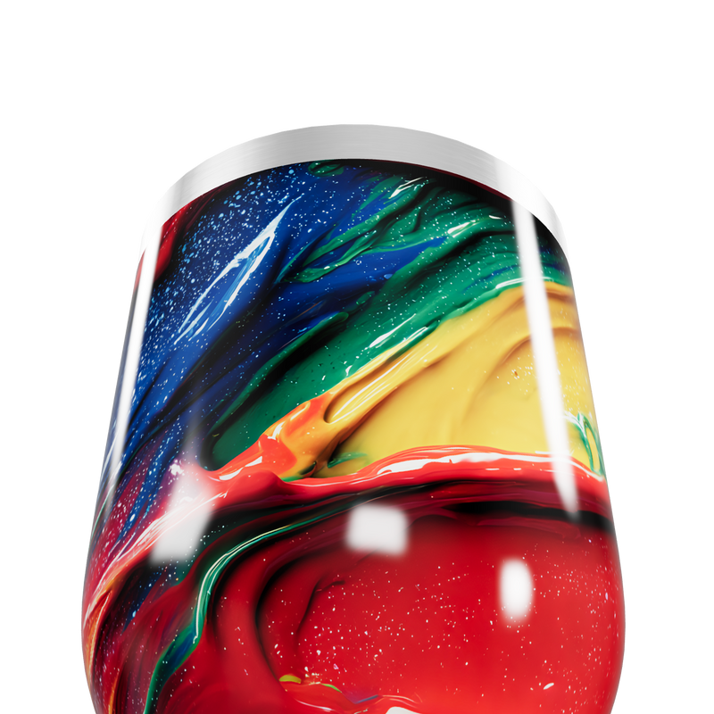 Copo Térmico Slim - Multicolorido Inox