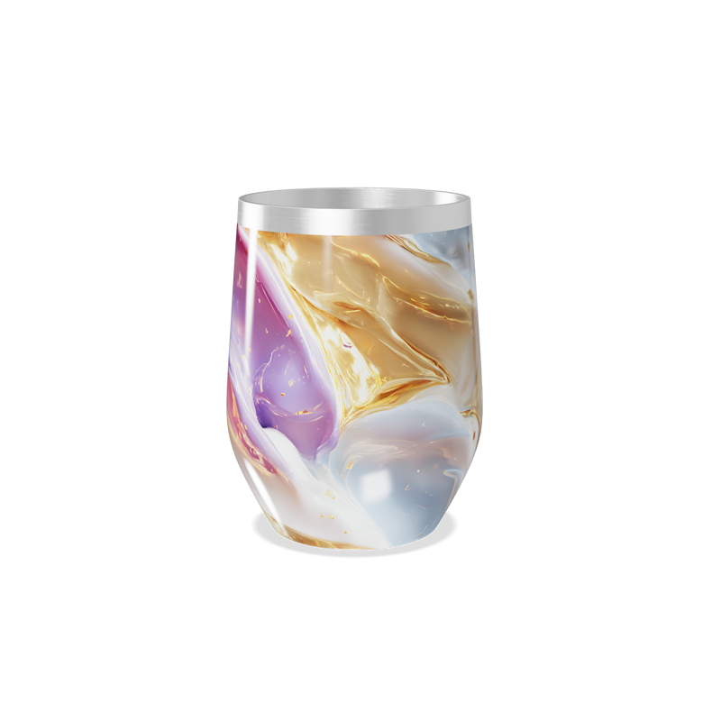 Copo Térmico Slim - Mármore Multicolorido