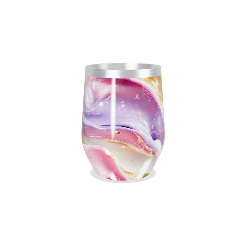 Copo Térmico Slim - Mármore Multicolorido