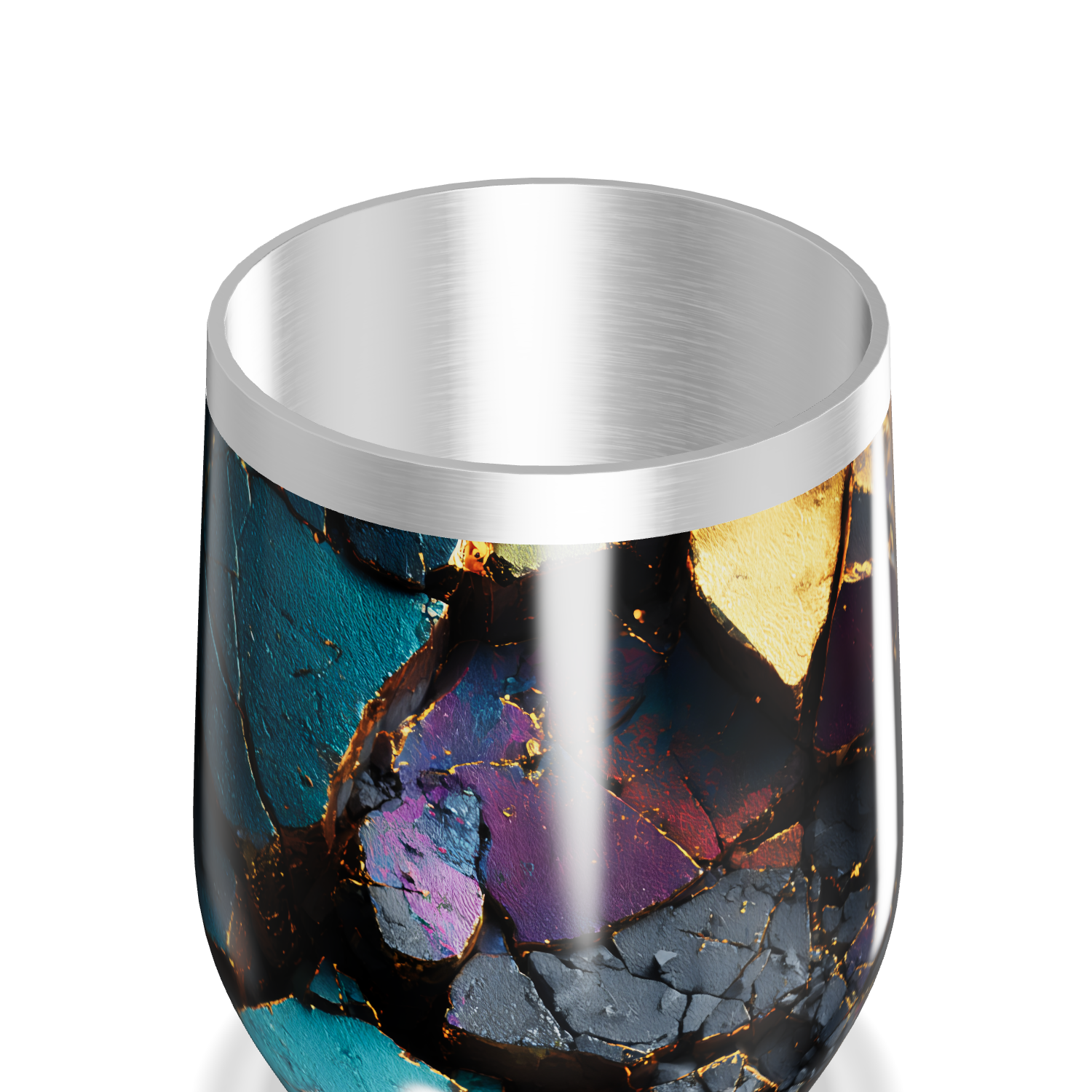 Copo Térmico Slim - Marmorizado Colorido