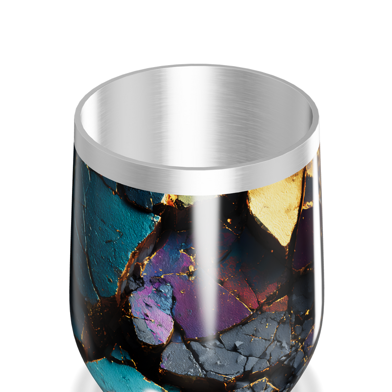 Copo Térmico Slim - Marmorizado Colorido