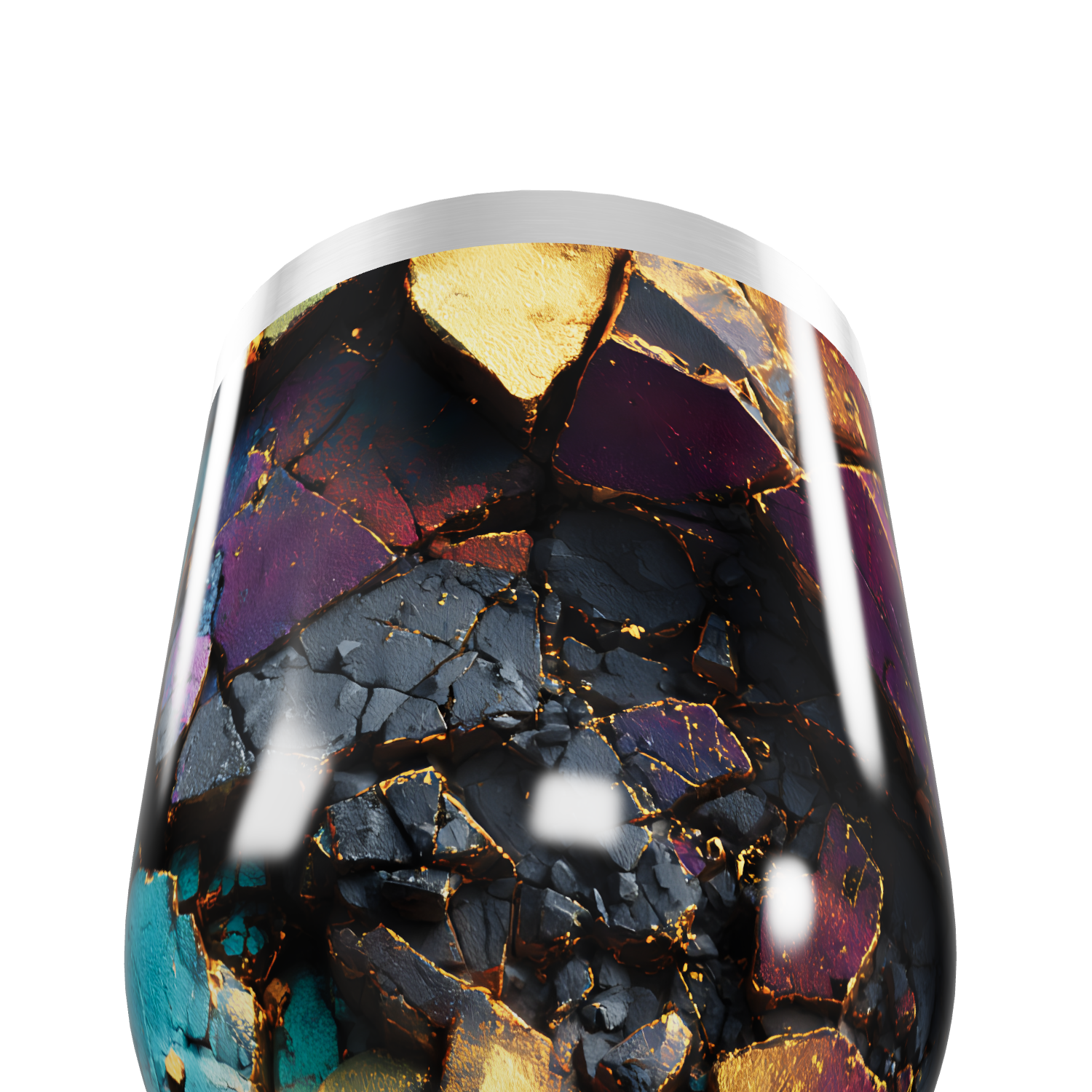 Copo Térmico Slim - Marmorizado Colorido