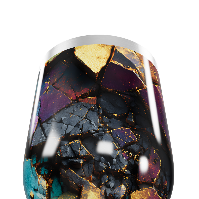 Copo Térmico Slim - Marmorizado Colorido