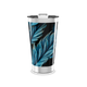 Copo Térmico - Folhas Azuis aço inox