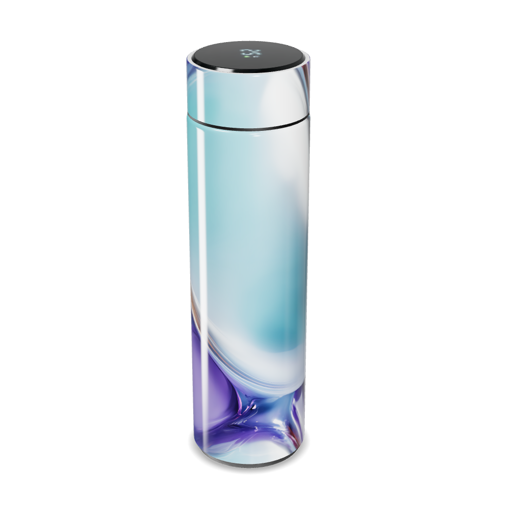 Garrafa Térmica Touch - Design Azul e Roxo