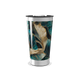 Copo Térmico - Folhagem Verde Aço Inox