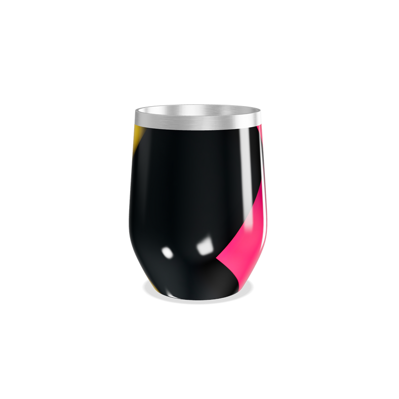 Copo Térmico Slim - Estampa Colorida Geométrica