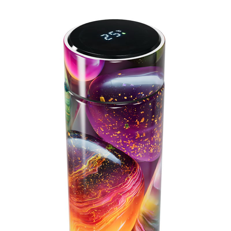 Garrafa Térmica Touch - Estampa Colorida