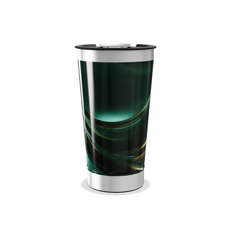 Copo Térmico - Verde Metálico Inox