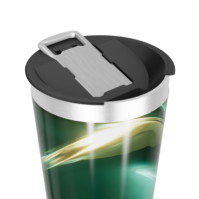 Copo Térmico - Verde Metálico Inox