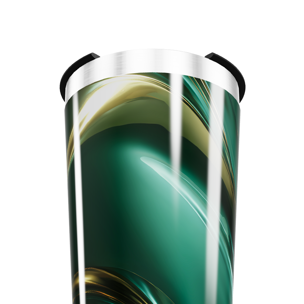 Copo Térmico - Verde Metálico Inox