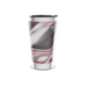 Copo Térmico - Design Marmorizado Rosa