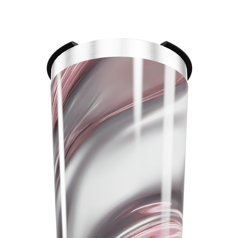 Copo Térmico - Design Marmorizado Rosa