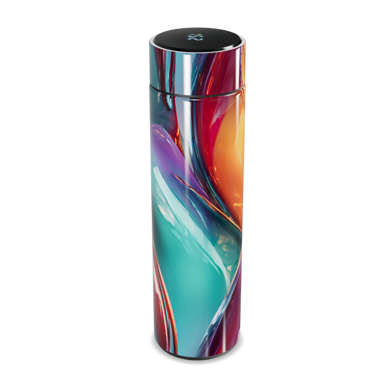 Garrafa Térmica Touch - Colorida com Display Digital