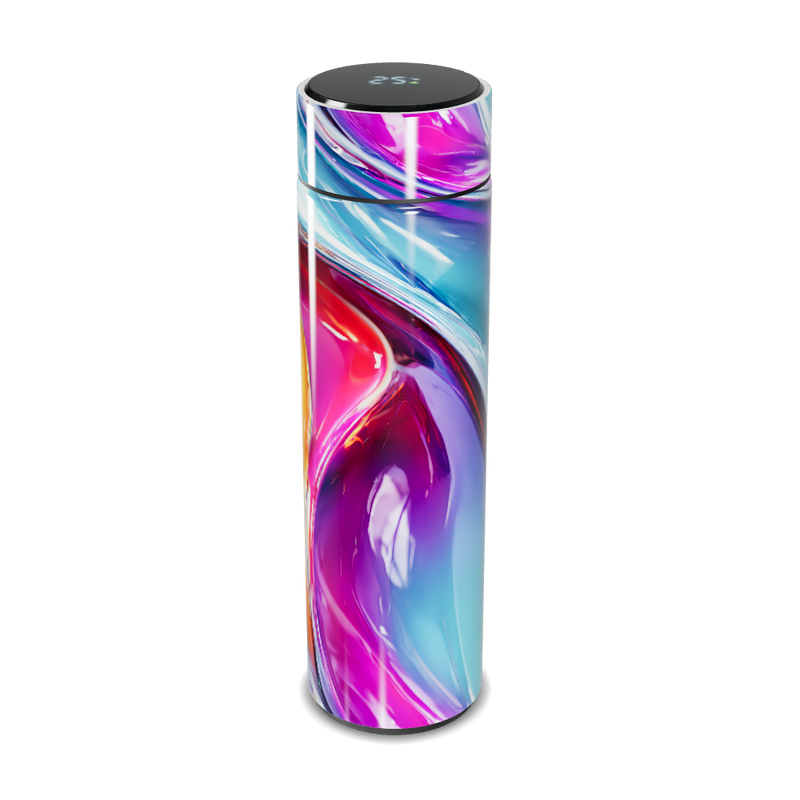 Garrafa Térmica Touch - Colorida com Display Digital