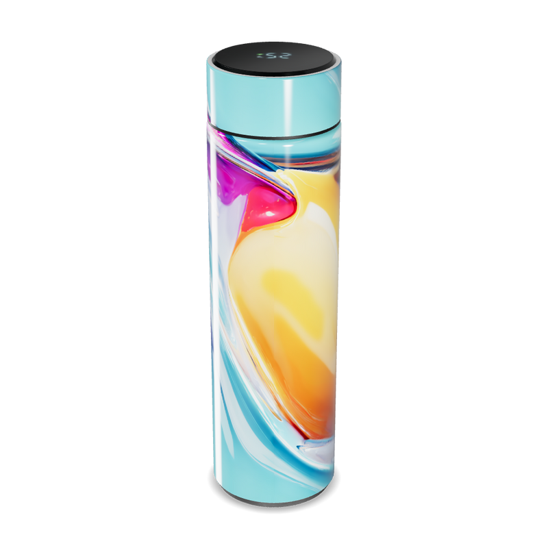 Garrafa Térmica Touch - Colorida com Display Digital