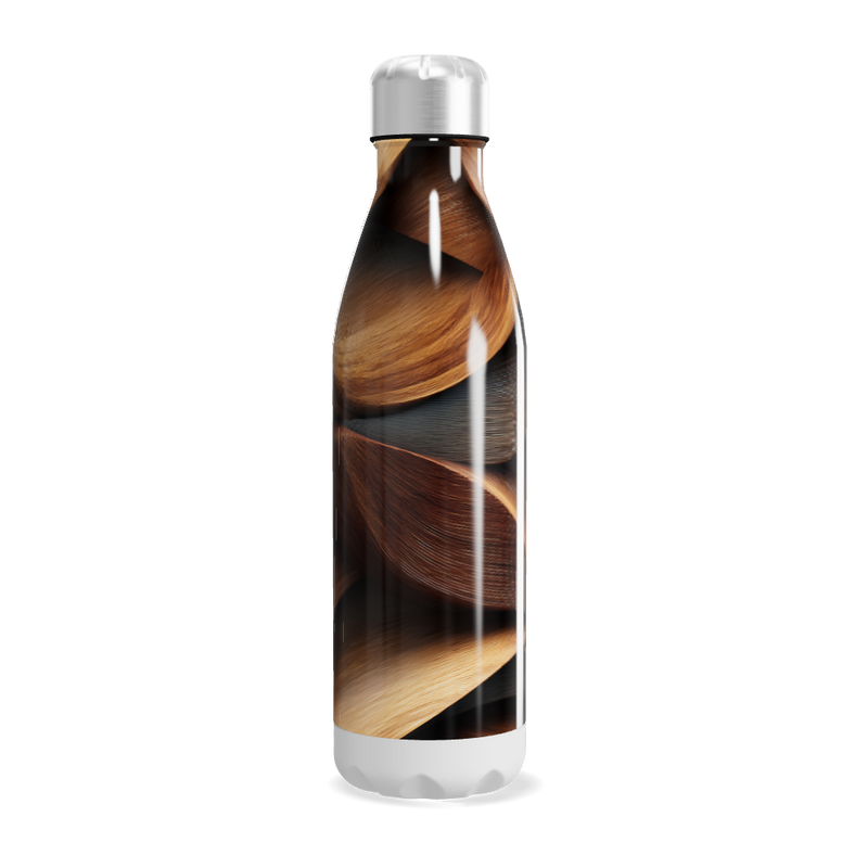 Garrafa Inox - Estampa Madeira