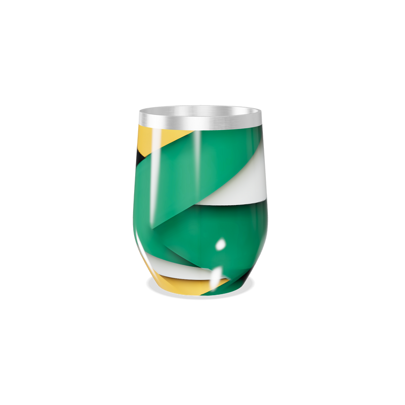 Copo Térmico Slim - Estampa Geométrica Colorida