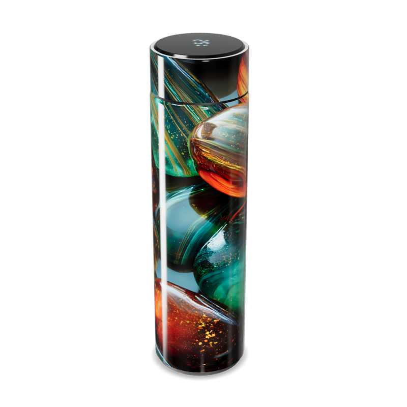 Garrafa Térmica Touch - Estampa Colorida Vidro