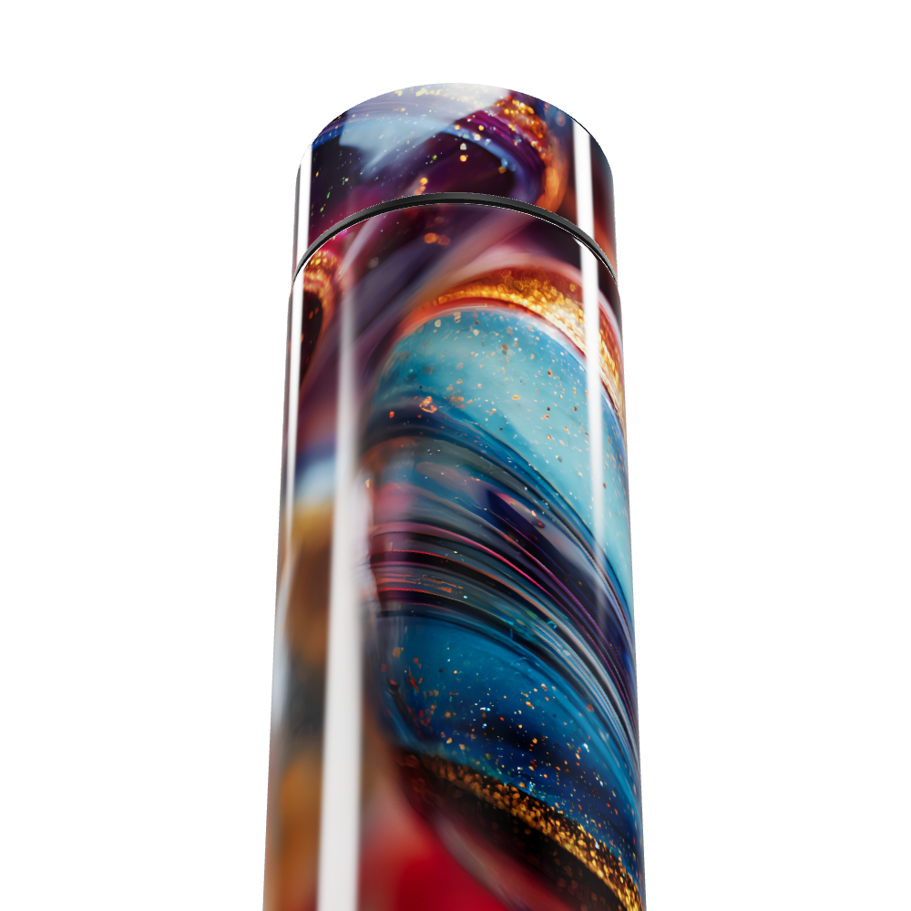 Garrafa Térmica Touch - Abstrata Colorida