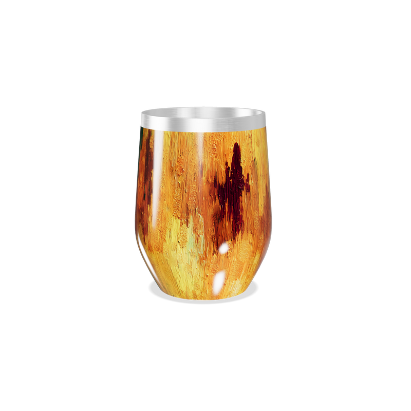 Copo Térmico Slim - Estampa Abstrata Colorida