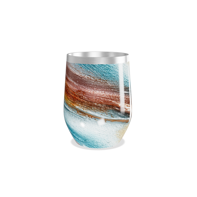 Copo Térmico Slim - Estampado Colorido Inox