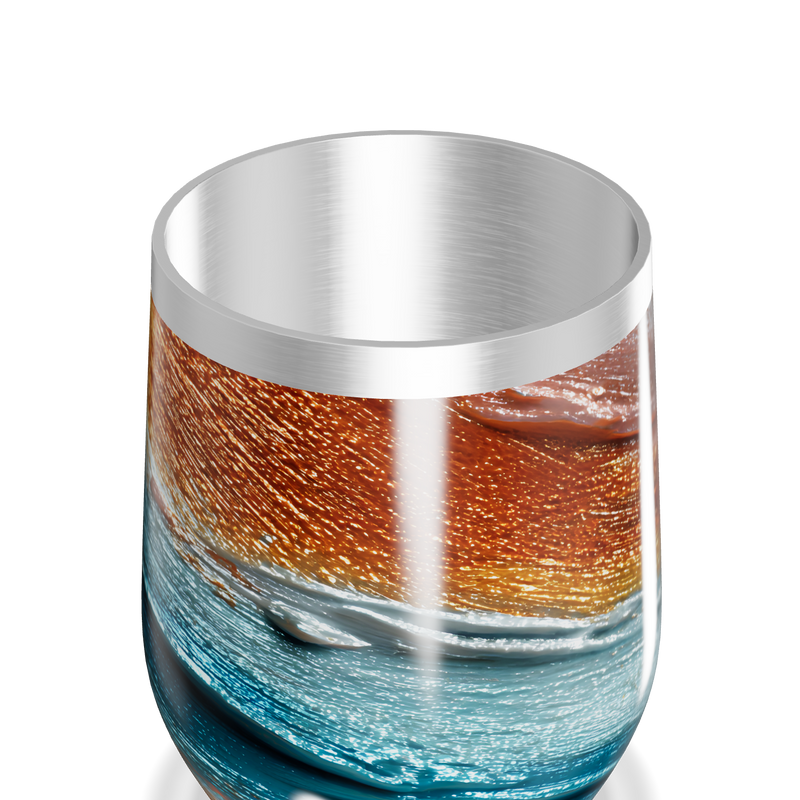 Copo Térmico Slim - Estampado Colorido Inox