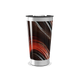Copo Térmico - Estampa Marrom Abstrata