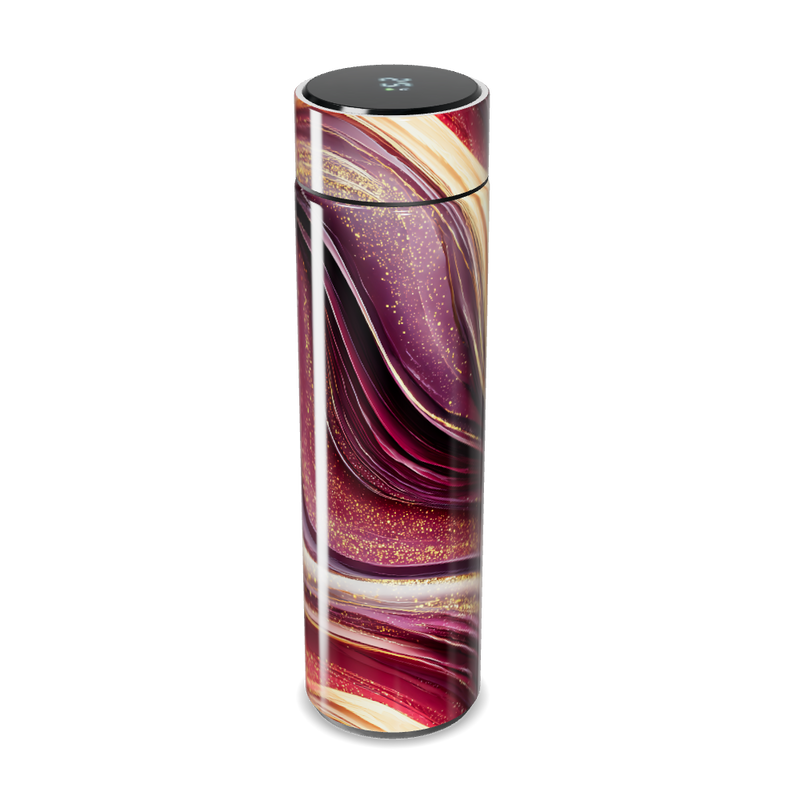 Garrafa Térmica Touch - Mármore Vinho Digital