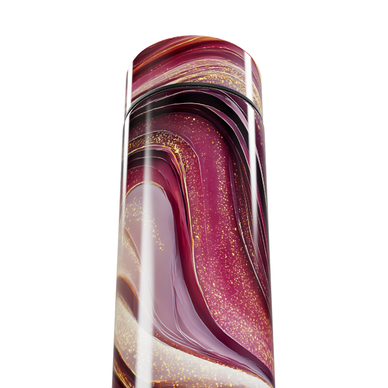 Garrafa Térmica Touch - Mármore Vinho Digital