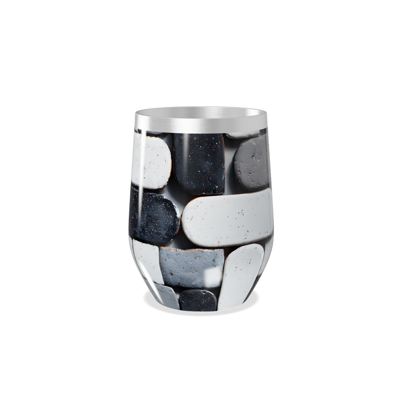 Copo Térmico Slim - Estampa Geométrica Colorida