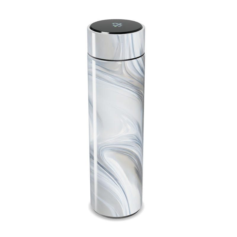 Garrafa Térmica Touch - Design Mármore Branco
