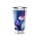 Copo Térmico - Azul e Roxo Abstrato