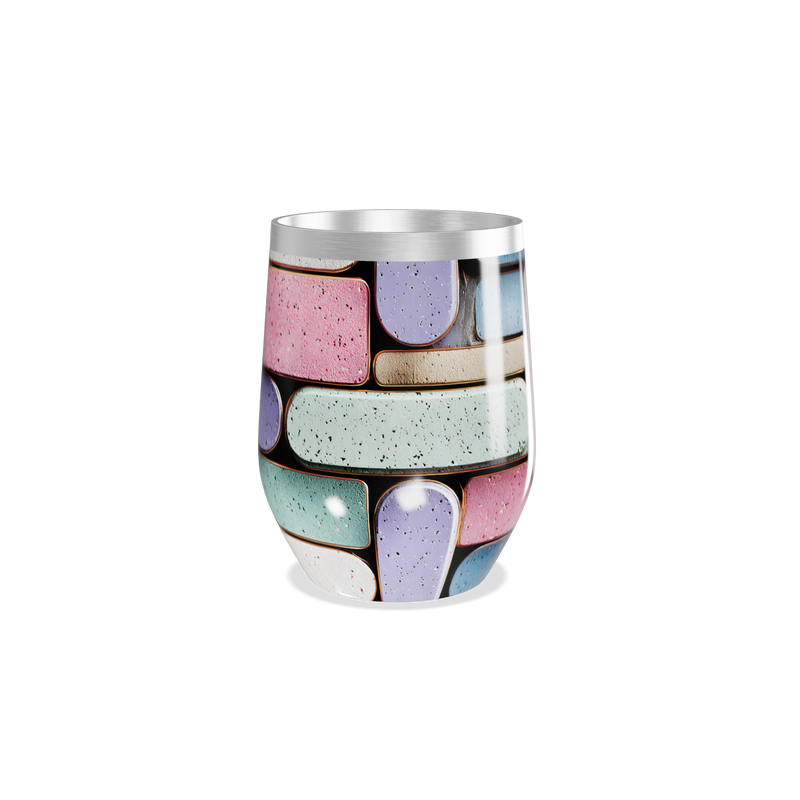 Copo Térmico Slim - Colorido Pastel