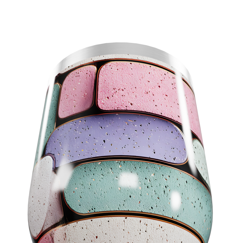 Copo Térmico Slim - Colorido Pastel