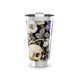 Copo Térmico - Caveira Floral Preto