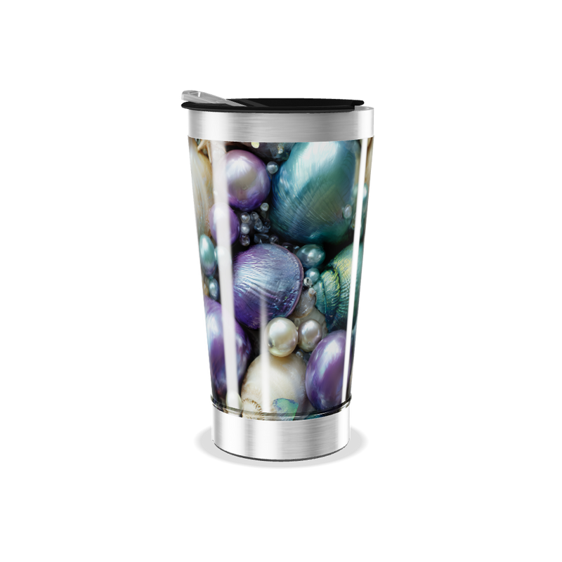 Copo Térmico - Estampa Marinha Colorida