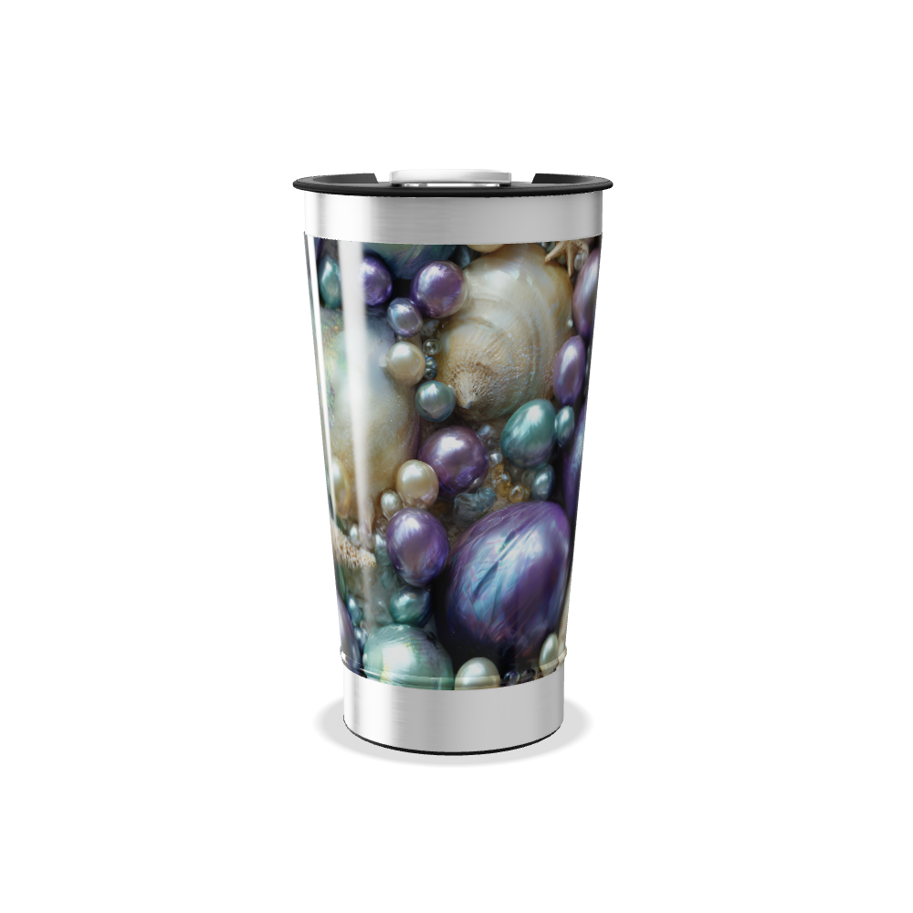 Copo Térmico - Estampa Marinha Colorida