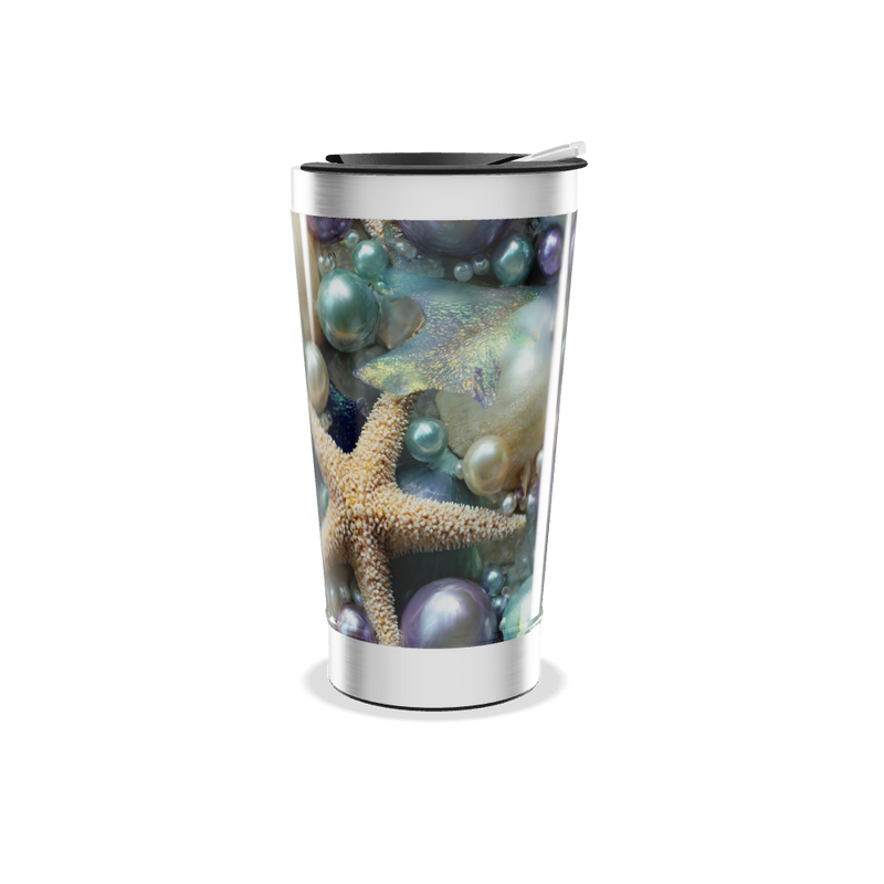 Copo Térmico - Estampa Marinha Colorida