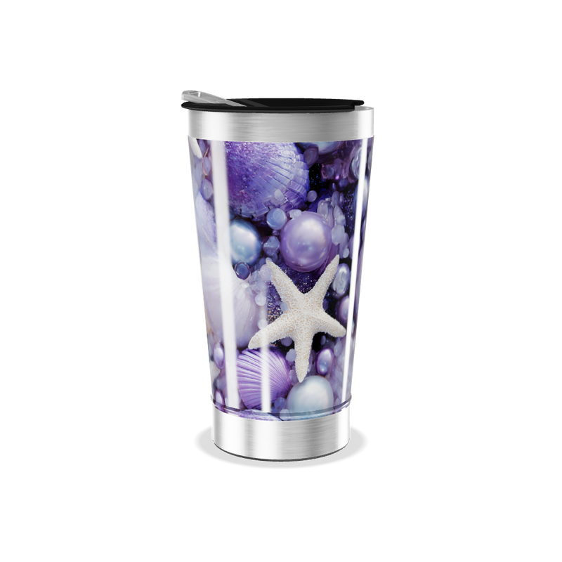 Copo Térmico - Fundo do Mar Roxo
