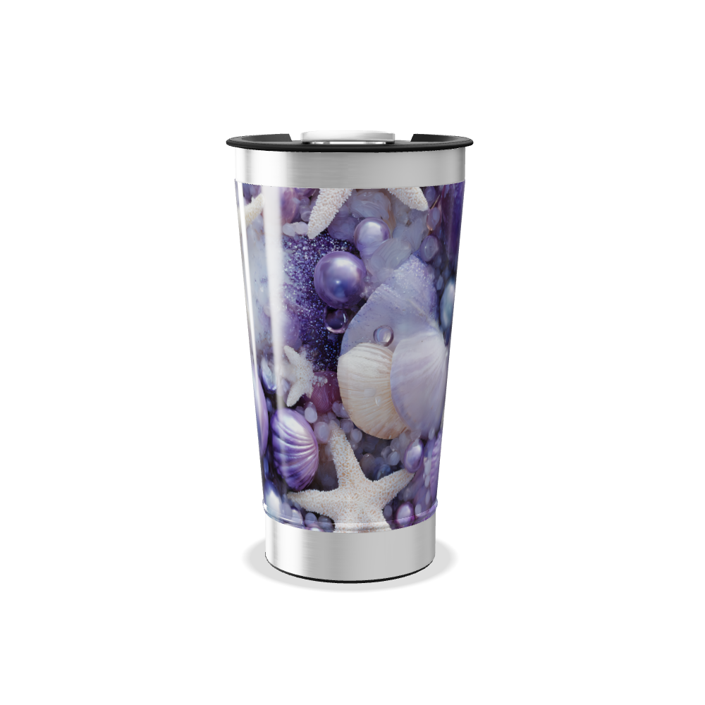 Copo Térmico - Fundo do Mar Roxo